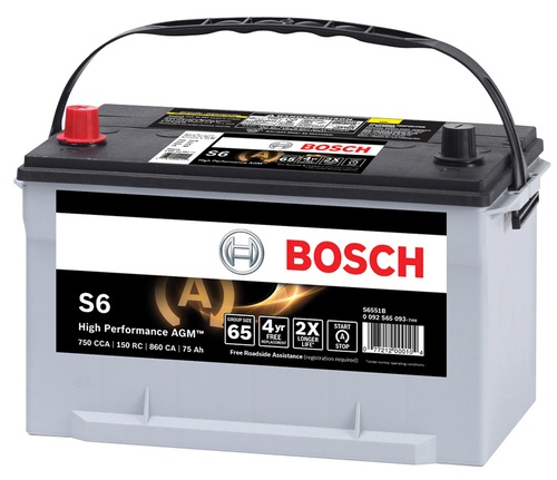 Bosch Vehicle Battery 61217586961 S6587B