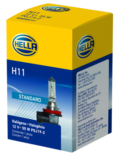 Hella Front Multi Purpose Light Bulb 63216926914 H11