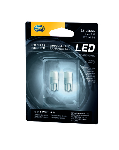 Hella Front Side Marker Light Bulb LB-921LED5K 921LED 5K