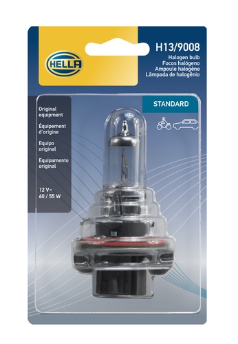 Hella High Beam and Low Beam Headlight Bulb LB-H13SB H13SB