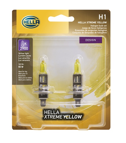 Hella Front Multi Purpose Light Bulb LB-H1YL H1 YL