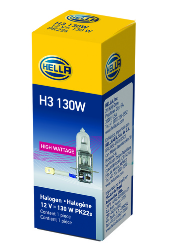 Hella Front Multi Purpose Light Bulb LB-H3-130W H3 130W