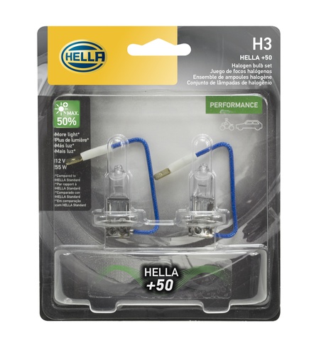 Hella Front Fog Light Bulb LB-H3P50TB H3P50TB