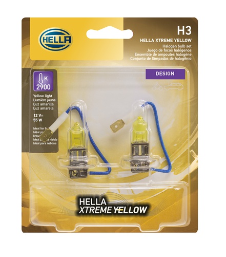 Hella Front Multi Purpose Light Bulb LB-H3YL H3 YL