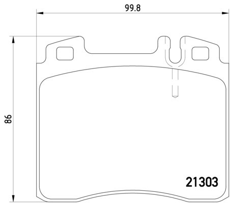 alleuro.com: Hella Pagid Front Disc Brake Pad Set 005420052041