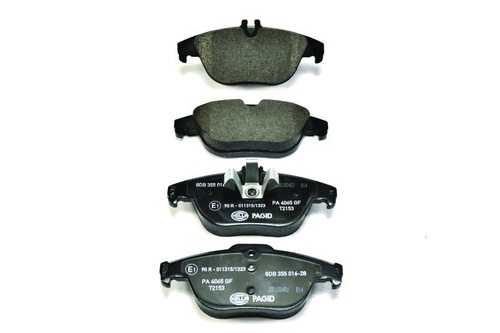 Alleuro Com Hella Pagid Rear Disc Brake Pad Set