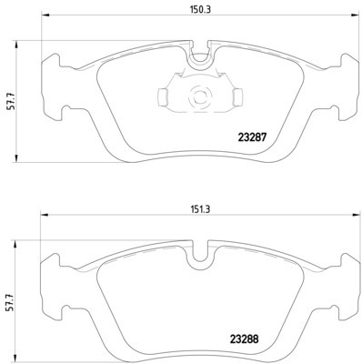 Hella Pagid Front Disc Brake Pad Set 34116761244 355008741