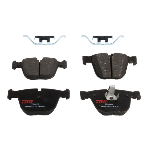 TRW Ceramic Rear Disc Brake Pad Set 34216768471 TXC0919