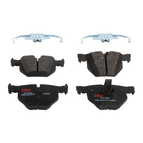 TRW Ceramic Rear Disc Brake Pad Set 34216776937 TXH1042