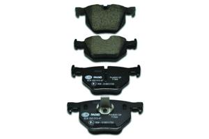 Hella Pagid Rear Disc Brake Pad Set 34216763043