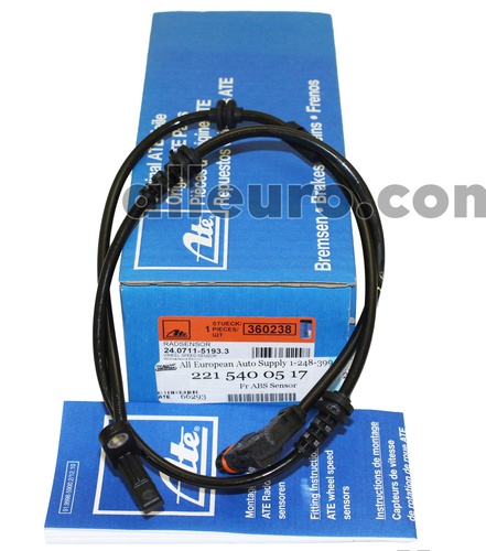 ATE Front ABS Wheel Speed Sensor 2219057400 24.0711-5463.3