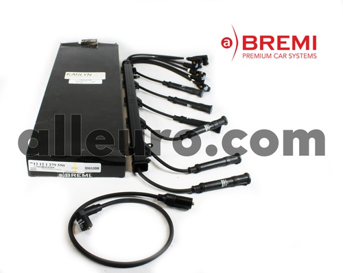 BREMI Spark Plug Wire Set 12121279550 730-W/LOOM