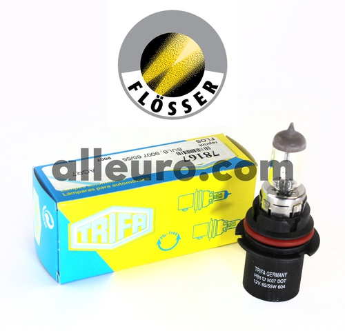 Flosser High Beam and Low Beam Headlight Bulb 78167 9007