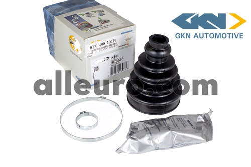 alleuro.com: GKN Lobro Front Inner CV Joint Boot Kit 8E0498201B 303946