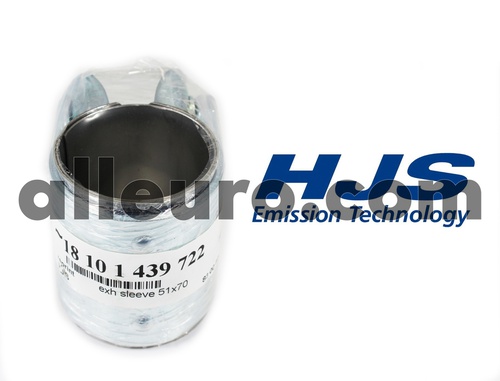 HJS Emission Technology Exhaust Clamping Sleeve 18101439722 83 00 5007
