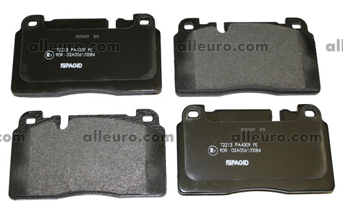 Hella Pagid Front Disc Brake Pad Set 8R0698151L 355020241