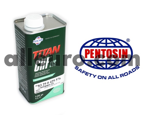 Pentosin Convertible Top Hydraulic Pump Fluid 83290429576 CHF11S