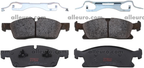 TRW Ceramic Front Disc Brake Pad Set 0074208120 TPC1629