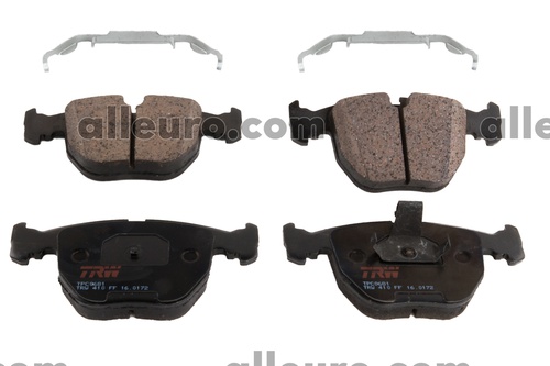 TRW Ceramic Front Disc Brake Pad Set 34116761252 TXC0681