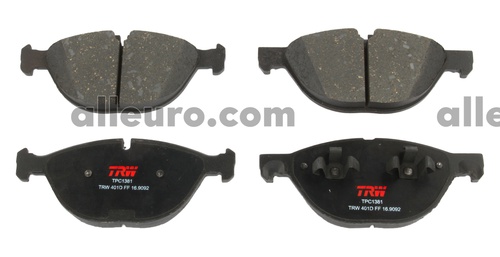 TRW Ceramic Front Disc Brake Pad Set 34116791514 TXC1381
