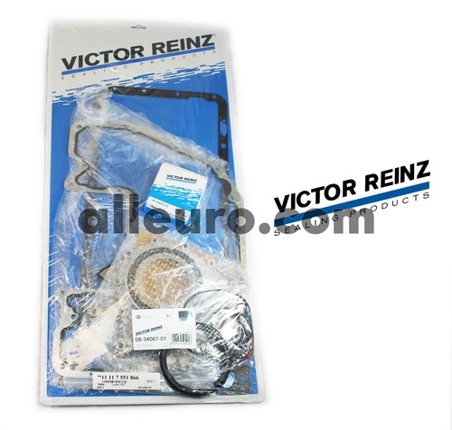 Victor Reinz Engine Crankcase Cover Gasket Set 11117551866 08-34067-01