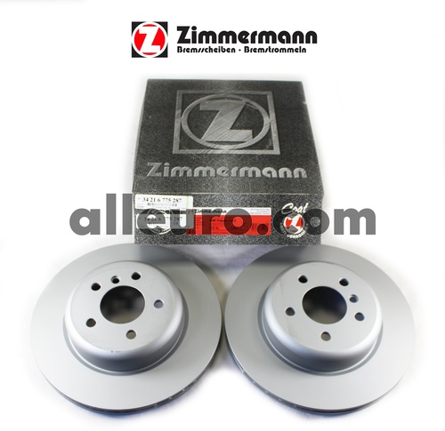 Zimmermann Rear Disc Brake Rotor 34216775287 150.3484.20