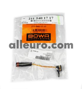 BOWA Front Left Disc Brake Pad Wear Sensor 2115401717