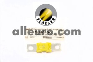 Flosser Fuse 8048100 - 100 amp Yellow Scrw Fuse