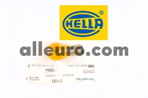 Hella Parking Light Bulb 78605 - AMBER LIGHT BULB 28.54W