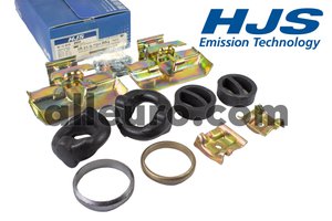 HJS Emission Technology Exhaust System / Suspension Kit 18219750884 - EXHAUST MOUNTING kit BMW 750il 88-94