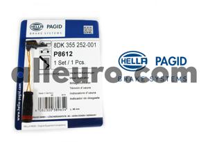 Hella Pagid Front Disc Brake Pad Wear Sensor 2115401717
