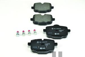 Hella Pagid Rear Disc Brake Pad Set 34216775346