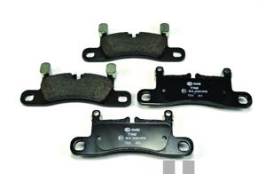 Alleuro Com Brembo Rear Disc Brake Pad Set P