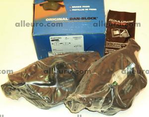 Roulunds Braking Front Disc Brake Pad Set 34116783554