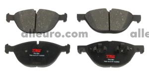 BMW X6 TRW Ceramic Front Disc Brake Pad Set 34116791514