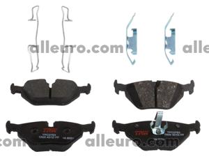 BMW 323is TRW Ceramic Rear Disc Brake Pad Set 34216761239