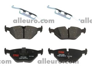 TRW Ceramic Rear Disc Brake Pad Set 34216761281