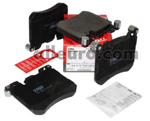BMW X6 TRW Front Disc Brake Pad Set 34116799964