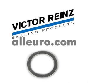 Victor Reinz Engine Oil Drain Plug Gasket 32411093598 - WASHER, ALUMINUM 18mm x 24mm 
