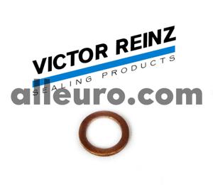 Victor Reinz Copper Washer N-013-830-2 - COPPER WASHER, 8mm X 12mm X 1.0